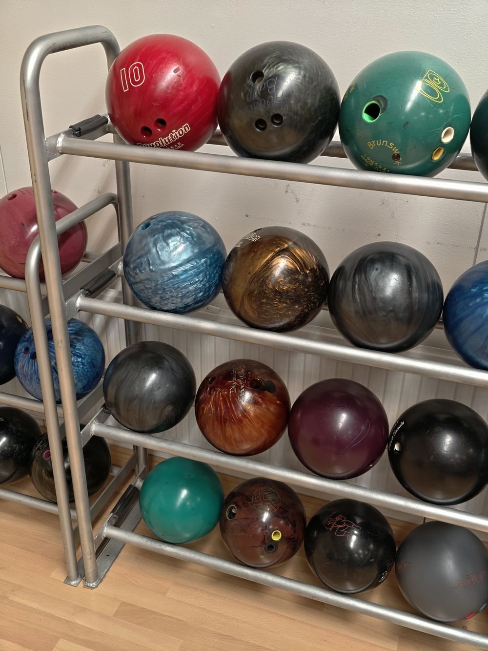 People bowling in a weekly competition